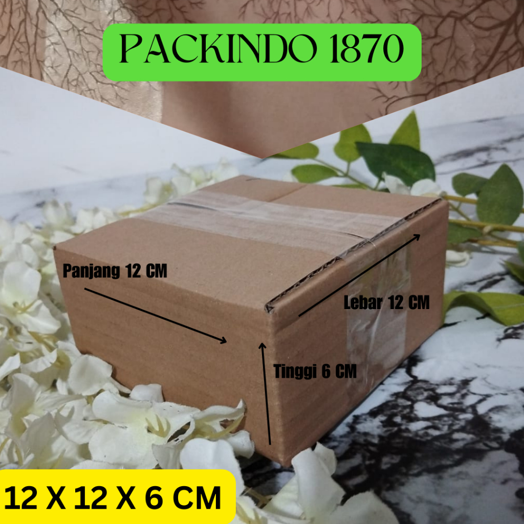 

kardus Packing Mini Box Karton Ukuran 12 X 12 X 6 CM