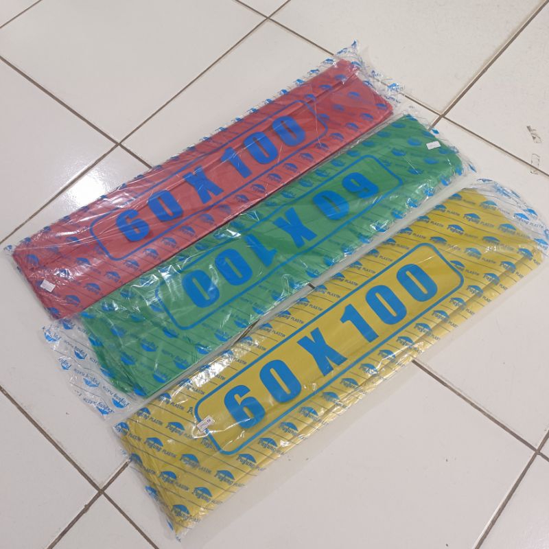 kantong plastik hd sampah 60x100 warna plastik layangan kantong limbah layang layang