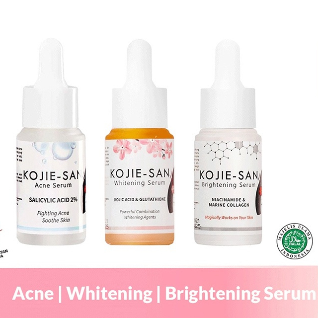 BUHOTEI Kojie-San Serum 10% Niacinamide Brightening Serum Kojic Acid Whitening Serum 2% Salicylic Ac
