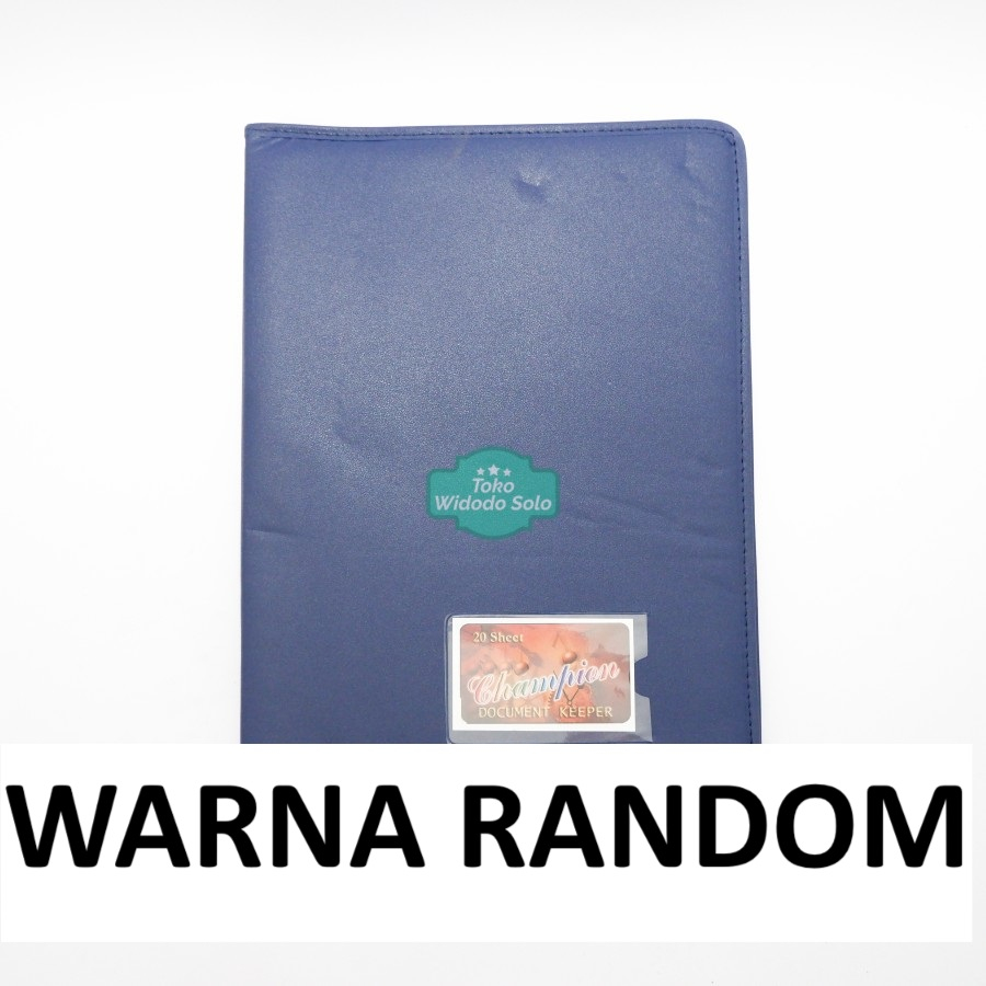 

Map Document Keeper 20 Lembar Plastik File Organizer - 1 Buah
