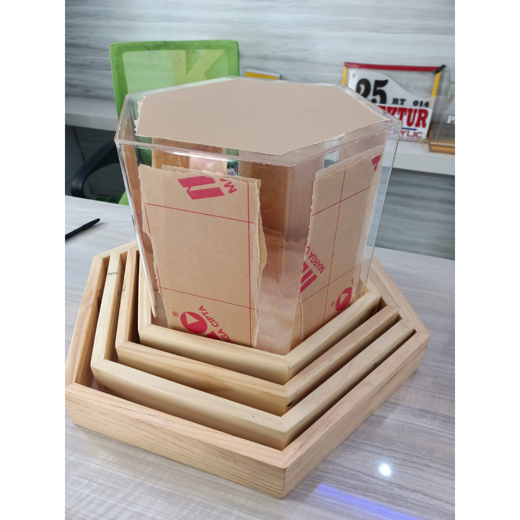 

TERMURAH!! Box Hantaran akrilik mewah bisa custome