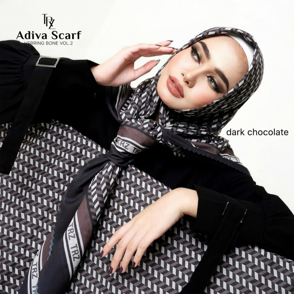 TRZ - Scarf Adiva Vol-2 - Scarf Printing 140x140 - Scarf Syari