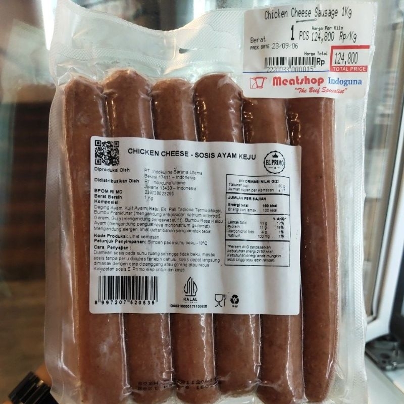 

El Primo Chicken Cheese 1kg
