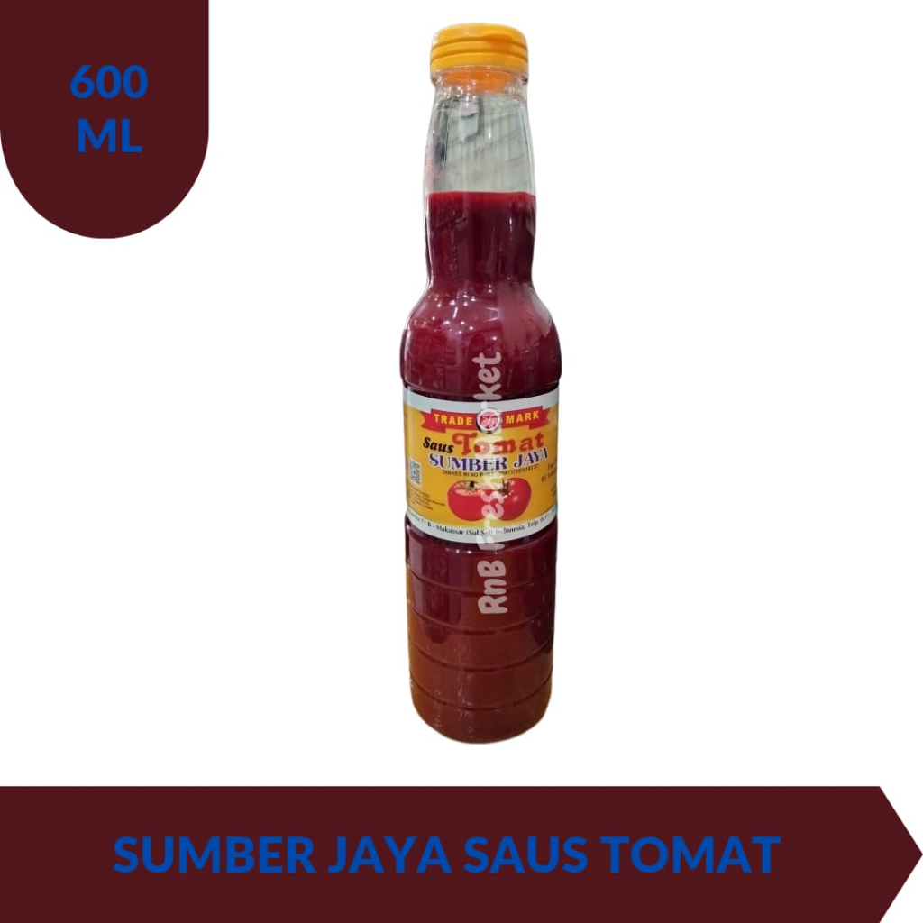 

Sumber Jaya Saus Tomat 600 Ml