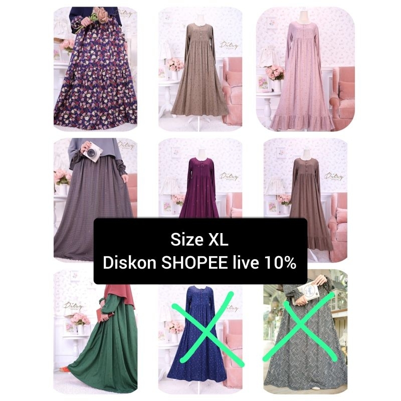 DITSY SIZE XL