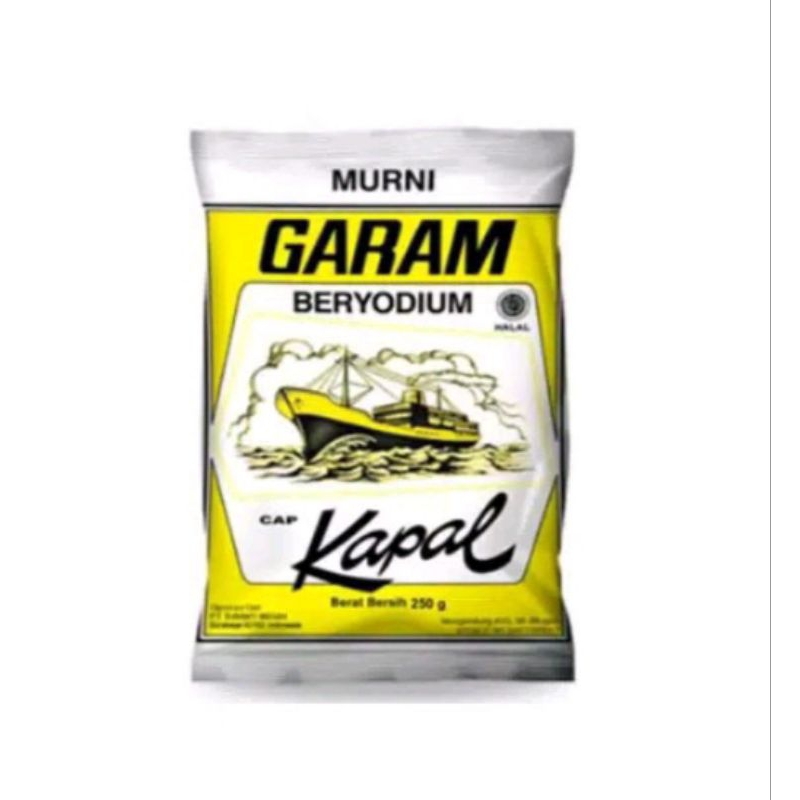 

Garam Kapal 250 gram