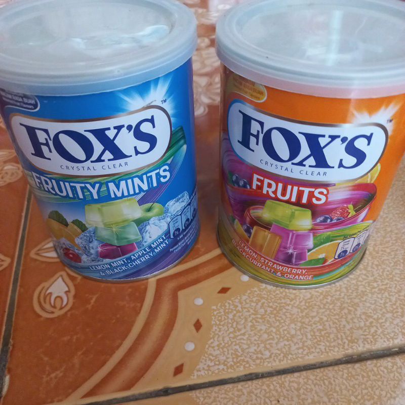 

permen fox's kaleng 180g