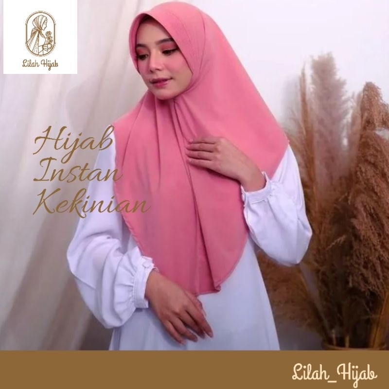 hijab instan / bergo hamidah dewasa ukuran s m l