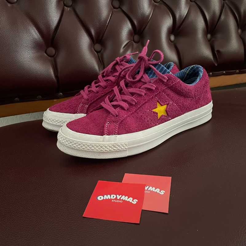 Converse one star ox rose maroon size 40/25.5