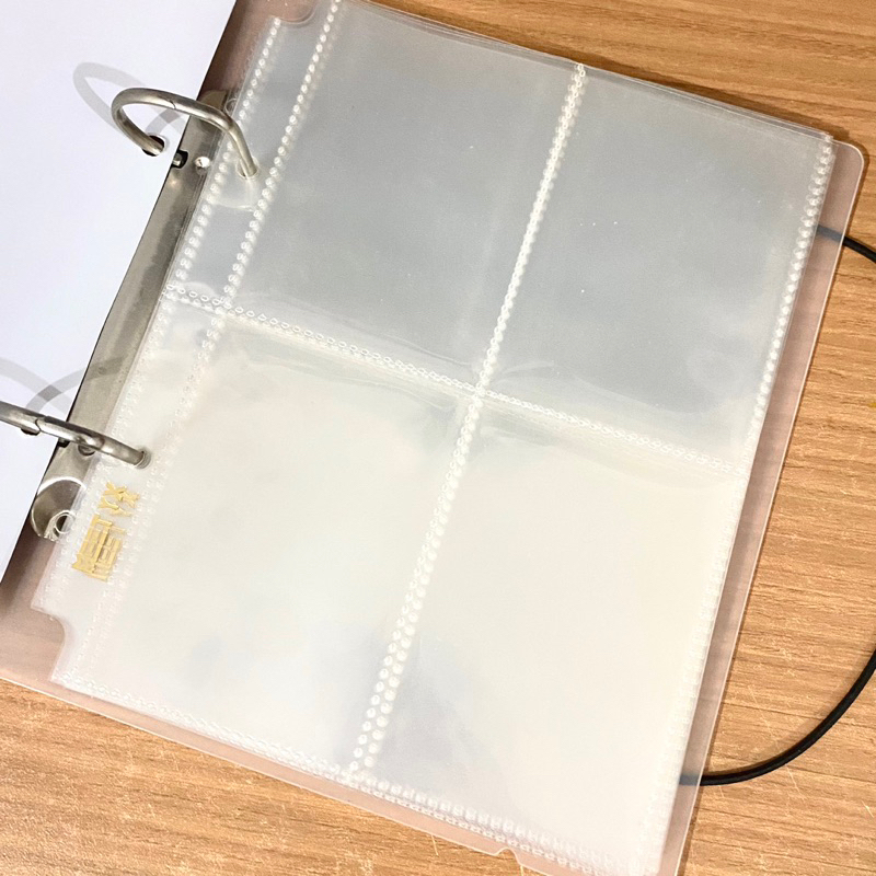 [preloved] binder meet yx original include sleeve trading card photocard tc pc