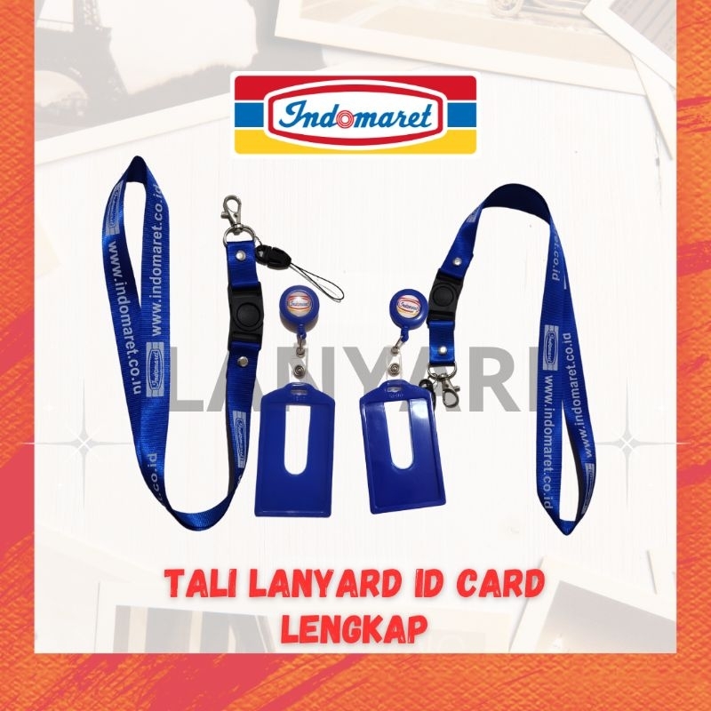 

Tali lanyard id card yoyo Indomaret