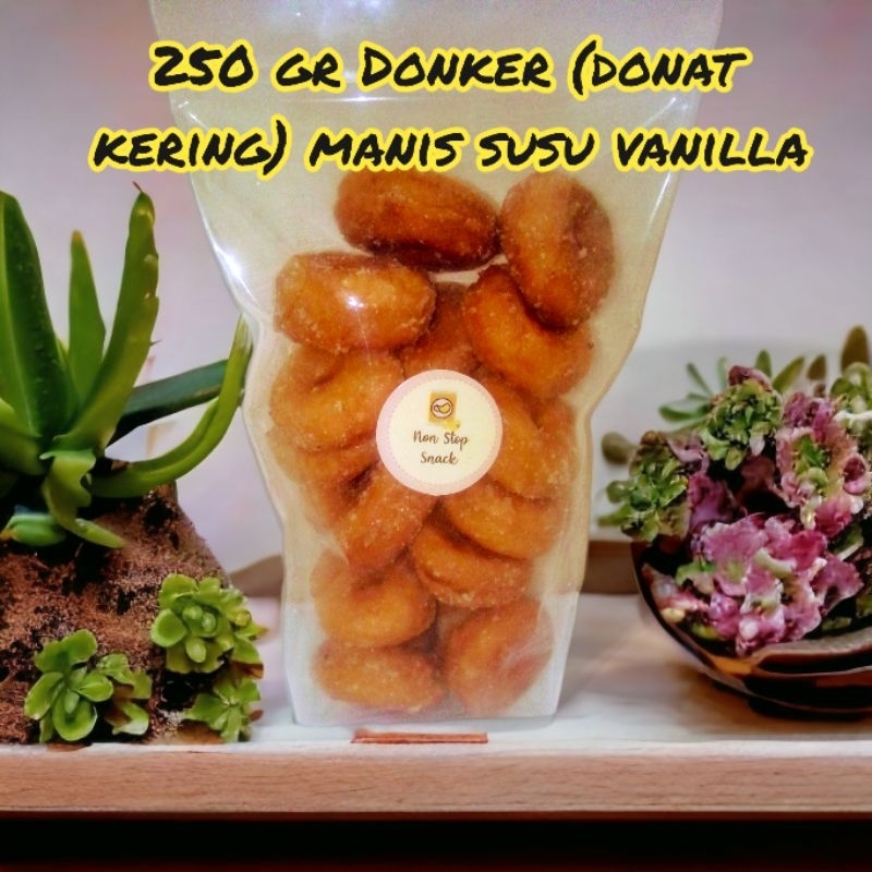 

Donker (donat kering) manis susu vanilla 250 gram