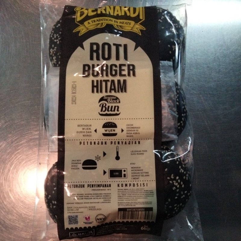 

BERNARDI ROTI BURGER HITAM 6 BJ