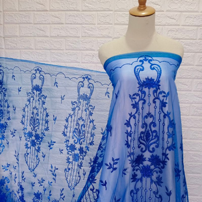 Koleksi tile spesial biru elektrik / birel - byBatiker25