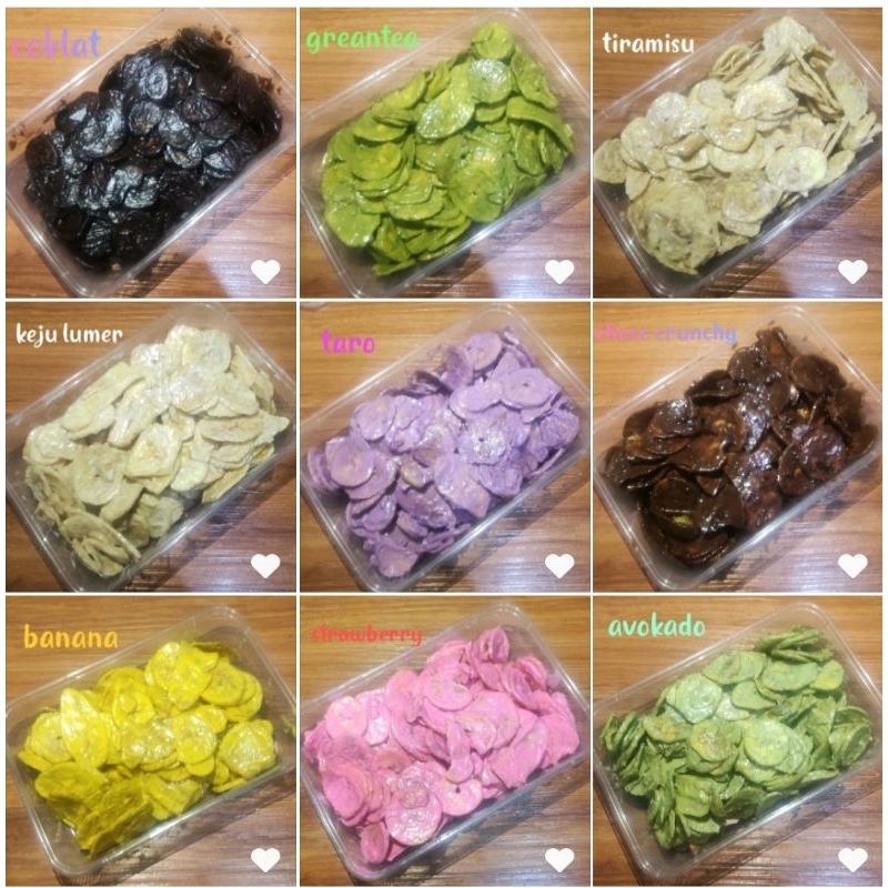 

paket 2 box kripik pisang lumer 1241 uk 200 graman