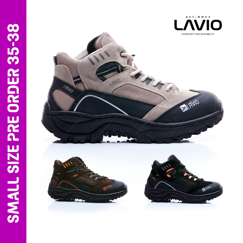 Lavio Sepatu Boots Unisex Wanita Cewek women Galen Original