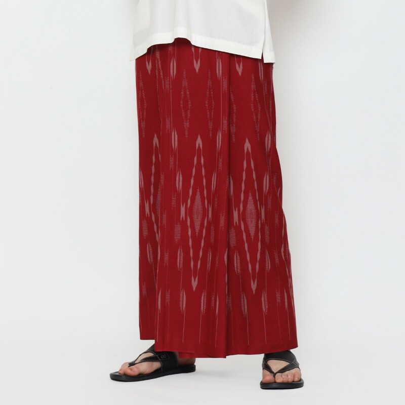 SARUNG GAJAH DUDUK KEMBANG MOTIF BALI