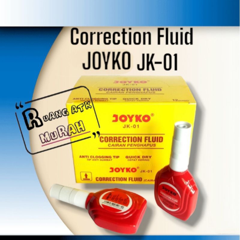 

JOYKO Correction Fluid JK-01/ Stipo JOYKO/ Tipe X JOYKO cair