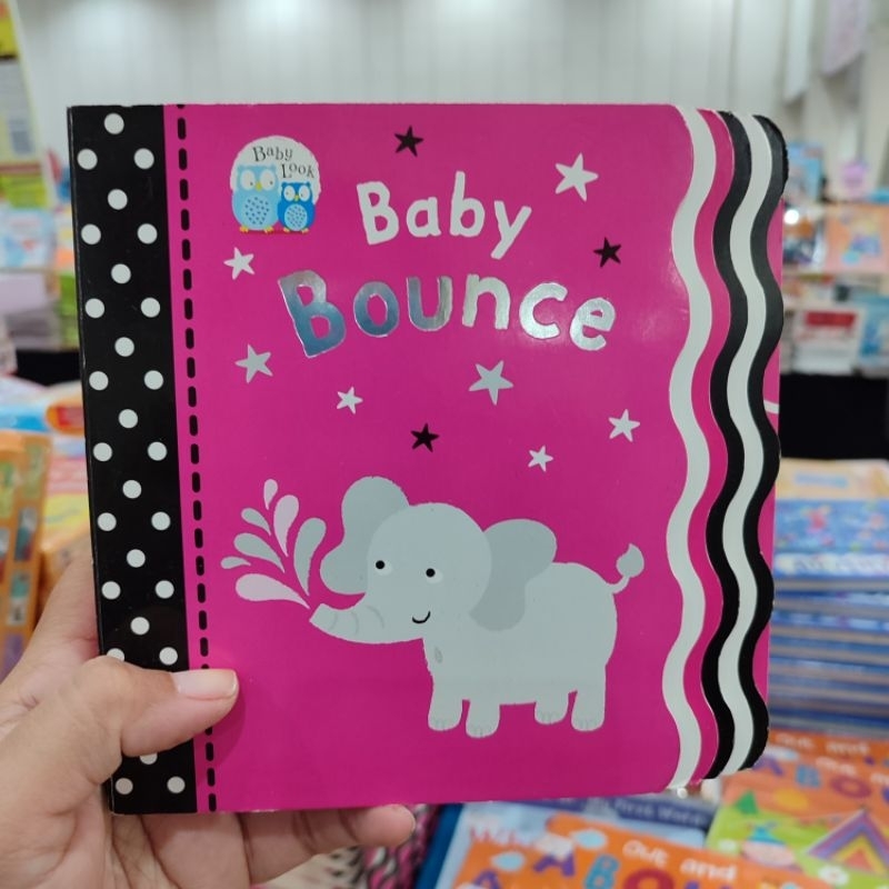 BIG BAD WOLF BOOKS ■  BABY LOOK : BABY BOUNCE - BUKU ANAK BBW BOARD BOOK IMPORT