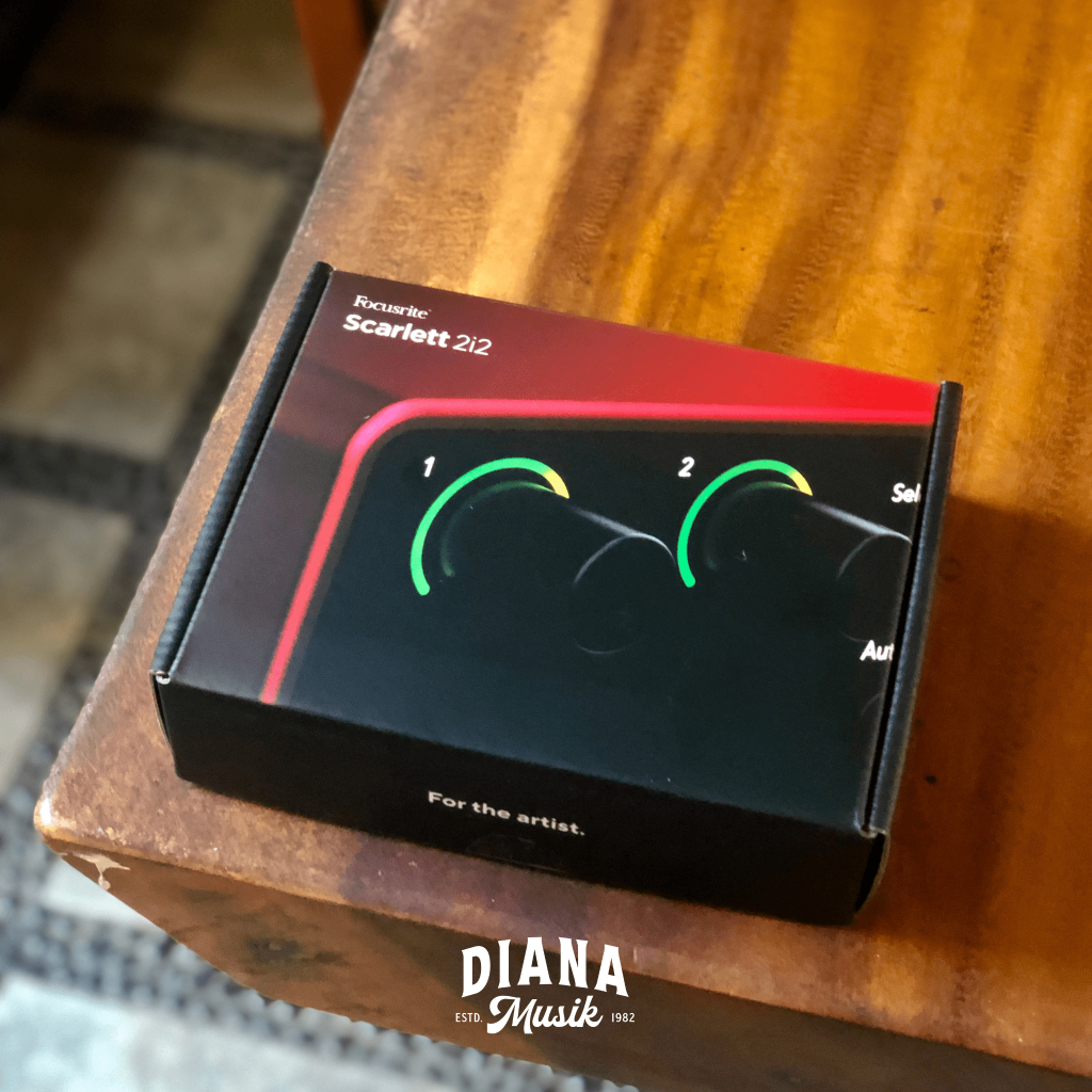 Soundcard Focusrite Scarlett 2i2 4th Gen