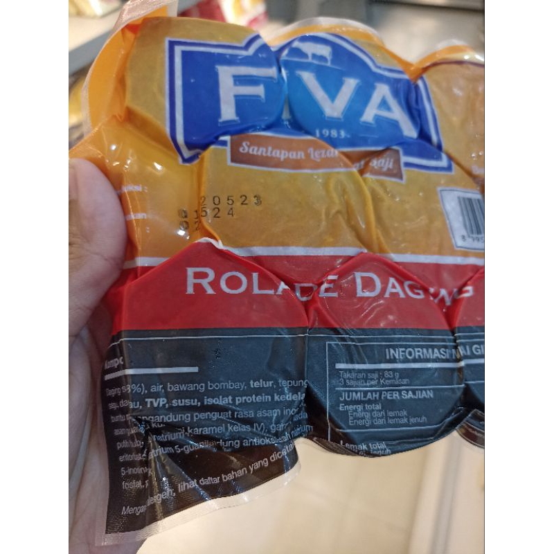 

Fiva Rolade Sapi 250gr