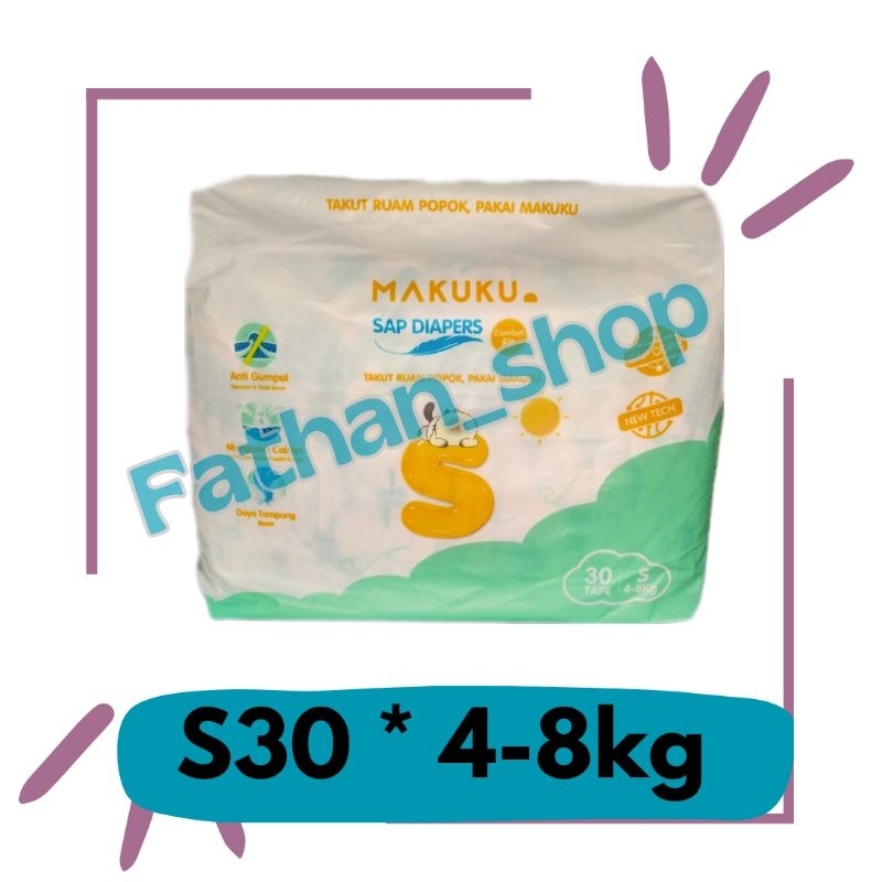 MAKUKU SAP diapers S30