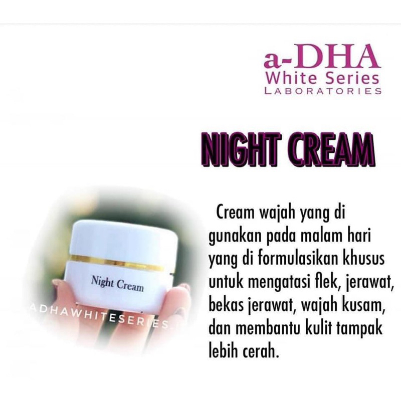 NIGHT CREAM ADHA