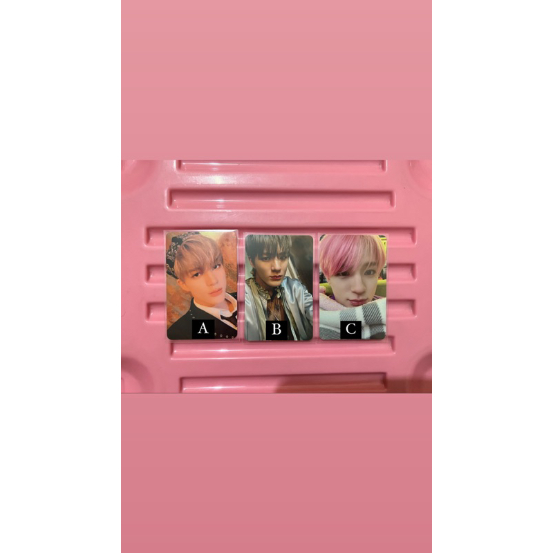 PHOTOCARD LEE JENO NCT DREAM ABS NCT 2021 UNIVERSE SELIMUT