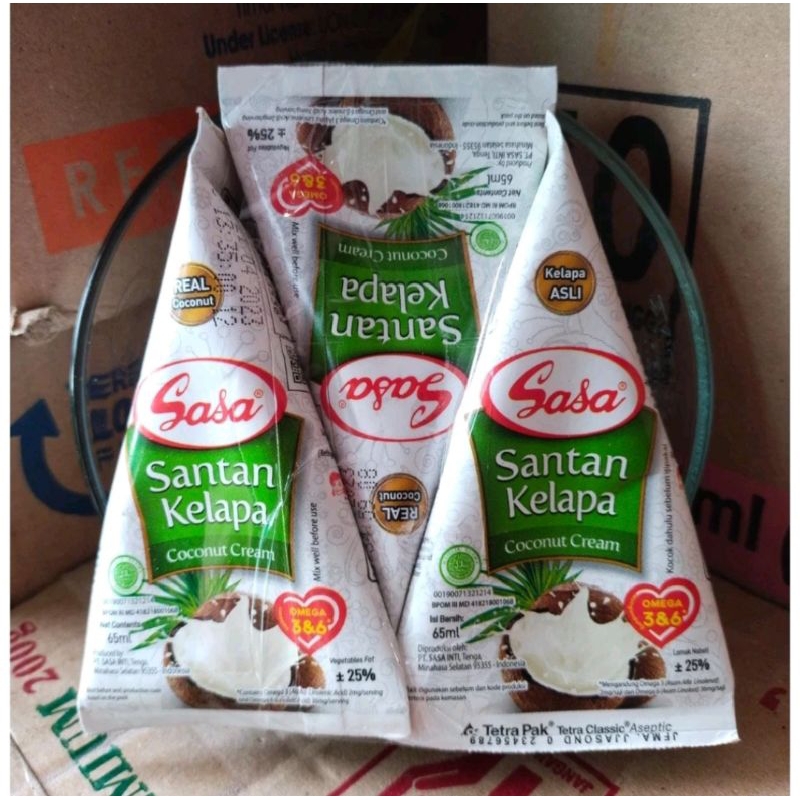 

3pcs Sasa Santan free Mangkok | Sasa Santan Kelapa | Santan Kelapa Sasa