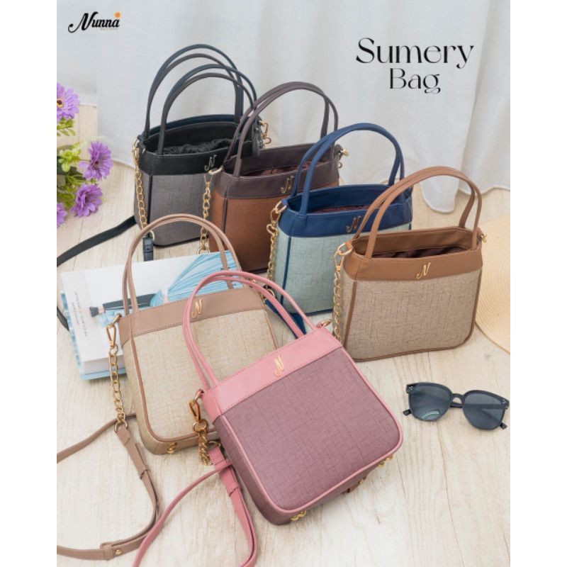 [ SUMERY BAG ] By Nunna koleksi  tas terbaru tas fashion  wanita premium  bag distributor  resmi nun