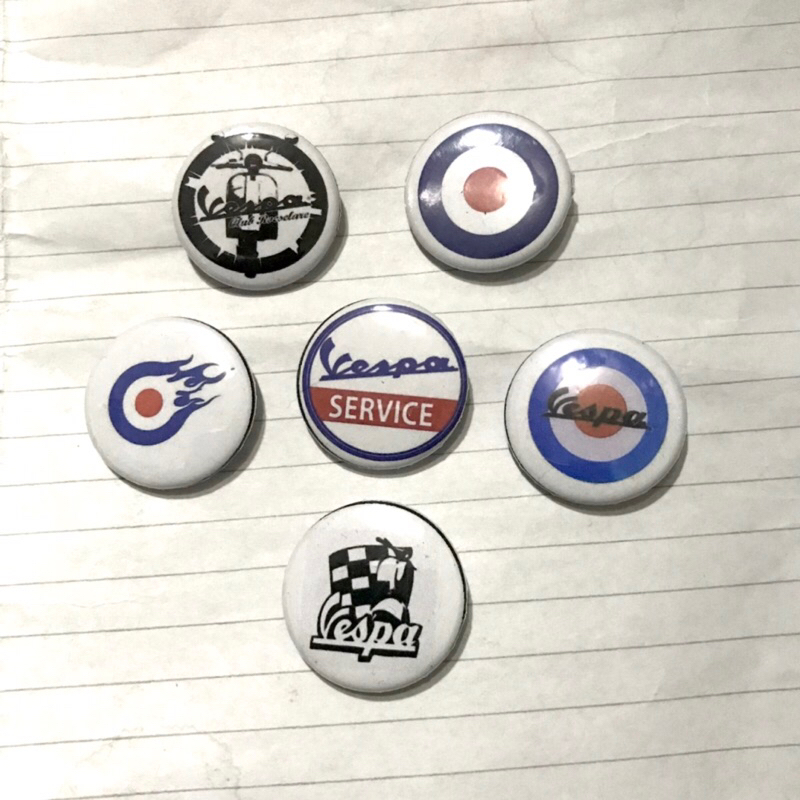 Pin Bros Mini Vespa premium 25mm