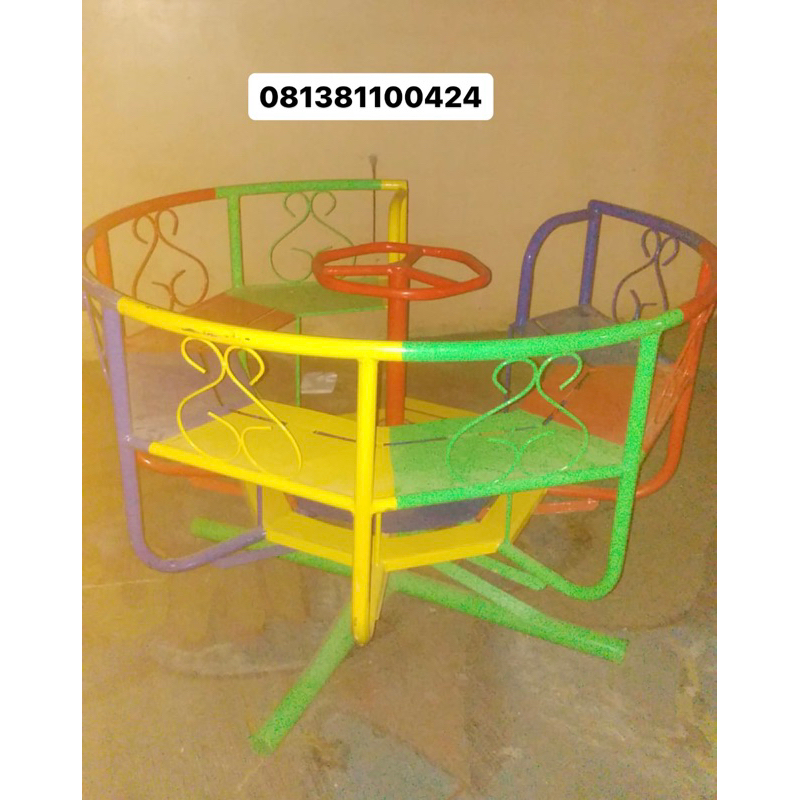 mainan anak putaran gelas putar mangkok putar mainan paud free ongkir jkt