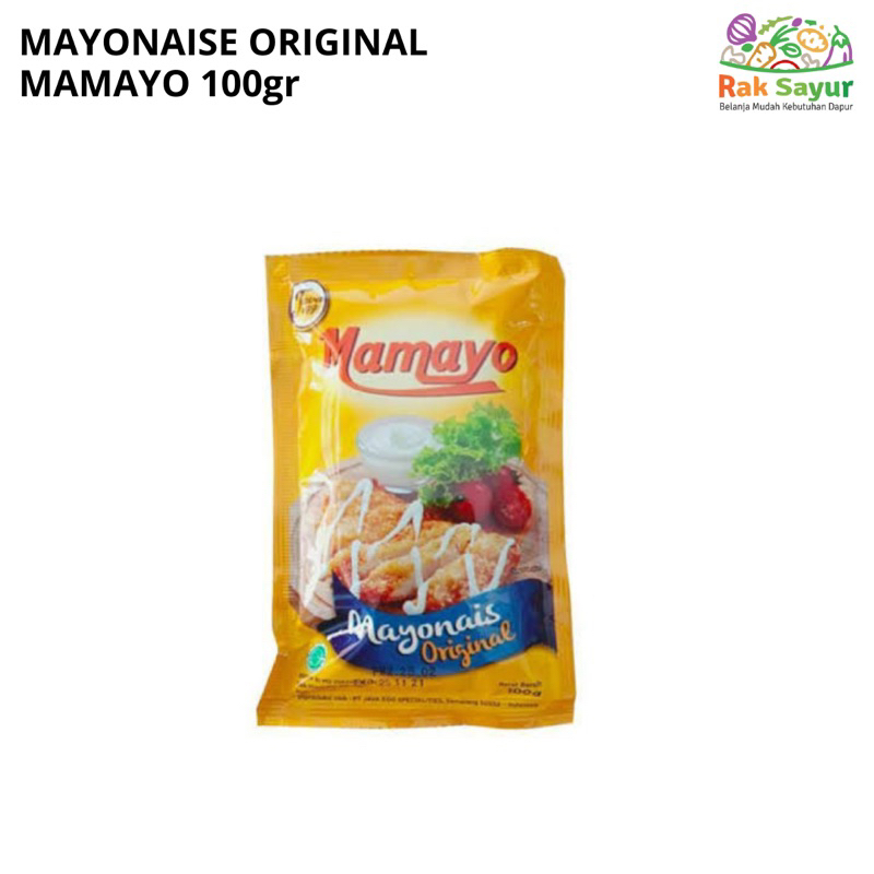 

Mamayo Mayonaise 100gr Original Rak Sayur Pasar Murah Online Padang