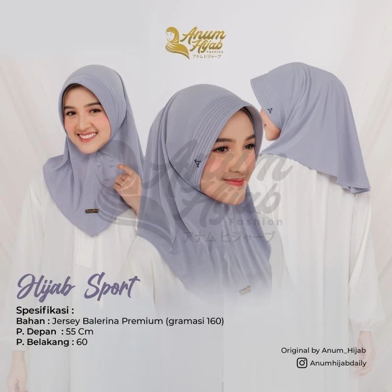 (ANUM) HIJAB SPORT // S //