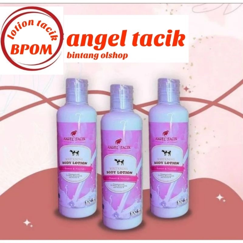 ANGEL TACIK/TACIK ANGEL BODY LOTION/PEMUTIH BPOM MURAH hand body pemutih viral handbody pemutih terb