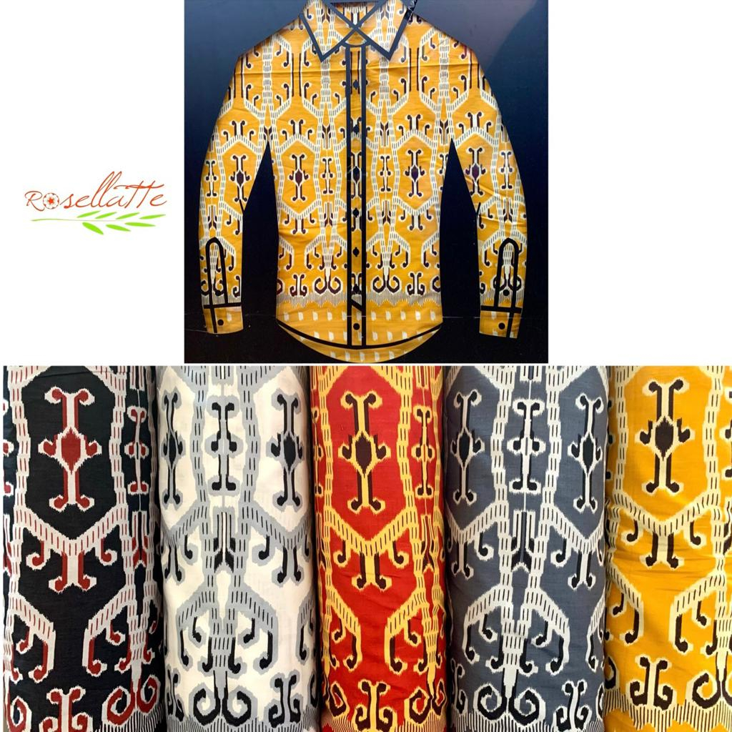Kain Batik Katun Borneo Kalbar
