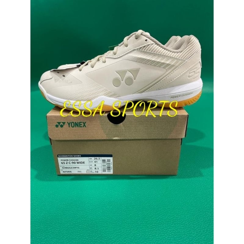 SEPATU YONEX SHB65 Z3 C90 C-90 WIDE NATURAL