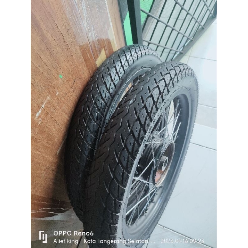 PELEK RX KING RING 18 ROSSI SET DEPAN BLKNG