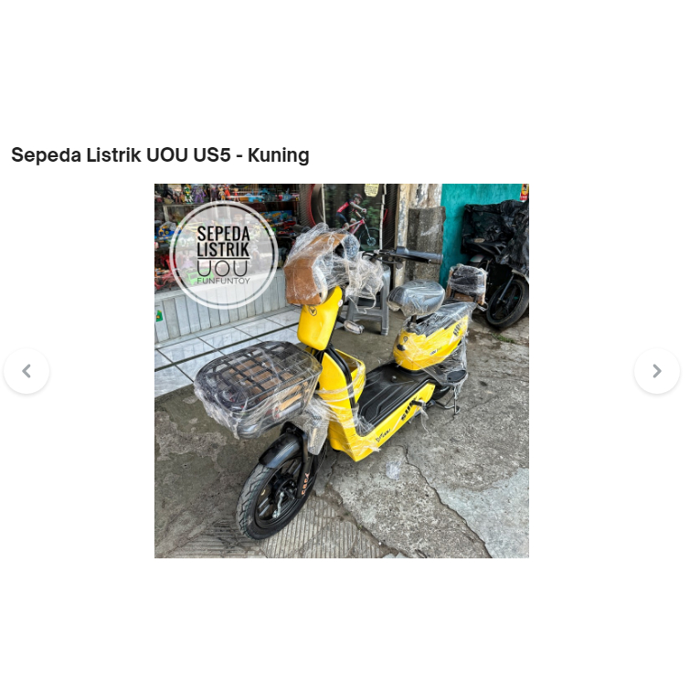 Sepeda Listrik Goda UOU US5 Original