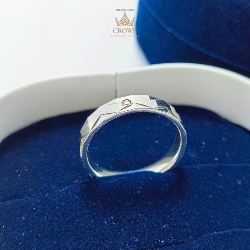 cincin silver 925 perak asli model cincin ukir desy | cincin nikah | perak 925