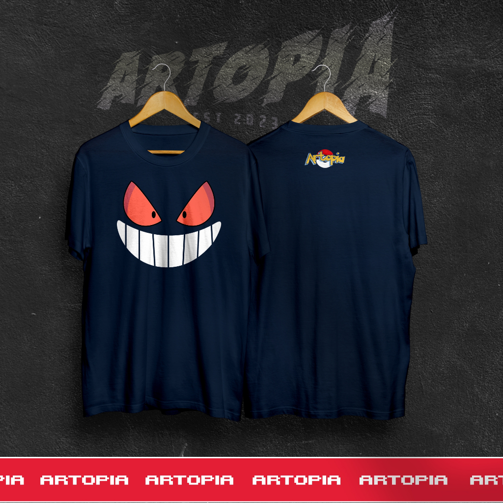 ARTOPIA KAOS POKEMON GENGAR DEWASA | ARTOPIA POKEMON | POKEMON SERIES