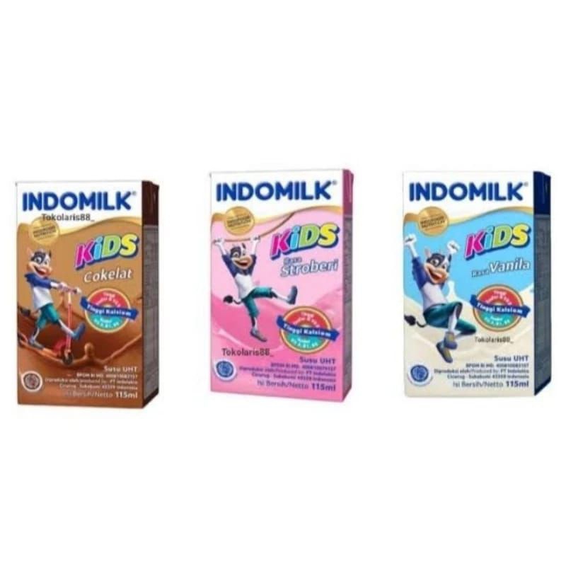 

INDOMILK KIDS Susu Steril Kotak 115 ml