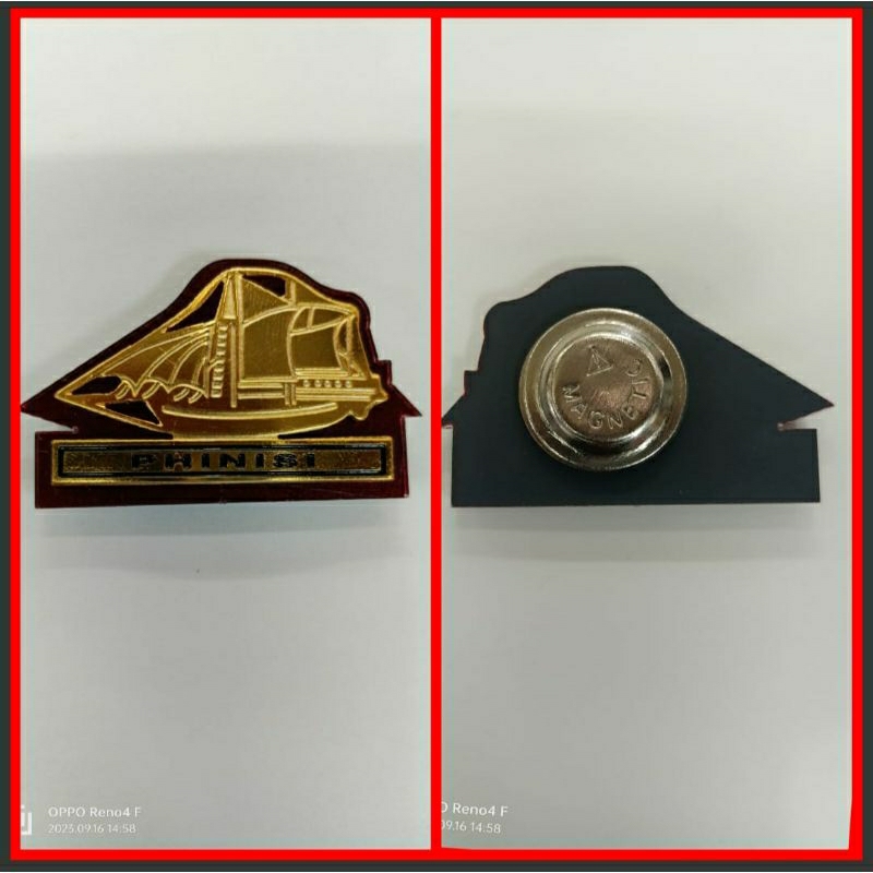PIN PINISI PIN PERAHU PINISI
