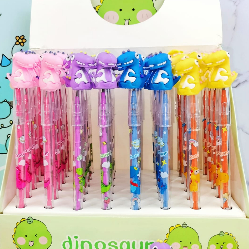 

Pensil Susun Dino Versi 2 / Pensil Sambung Dinosaur Cute LUCU TERMURAH / Pensil Bensia Super IMUT 2B Perlengkapan Menulis Anak-Anak Kekinian Terlaris Premium Quality bisa COD