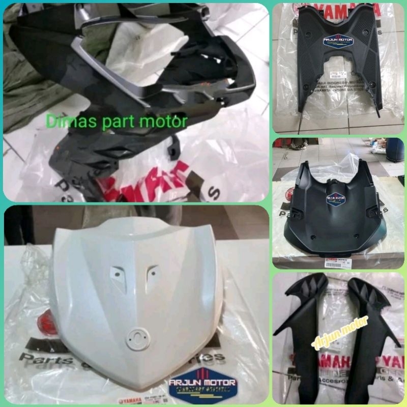 satu paket body depan xeon gt 125 original yamaha