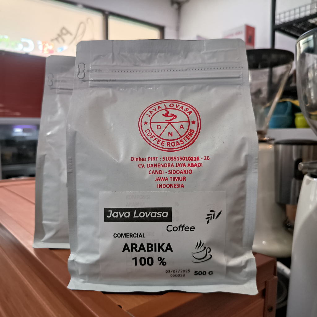 

ARABIKA BLEND 100% BIJI KOPI COMERCIAL GRADE