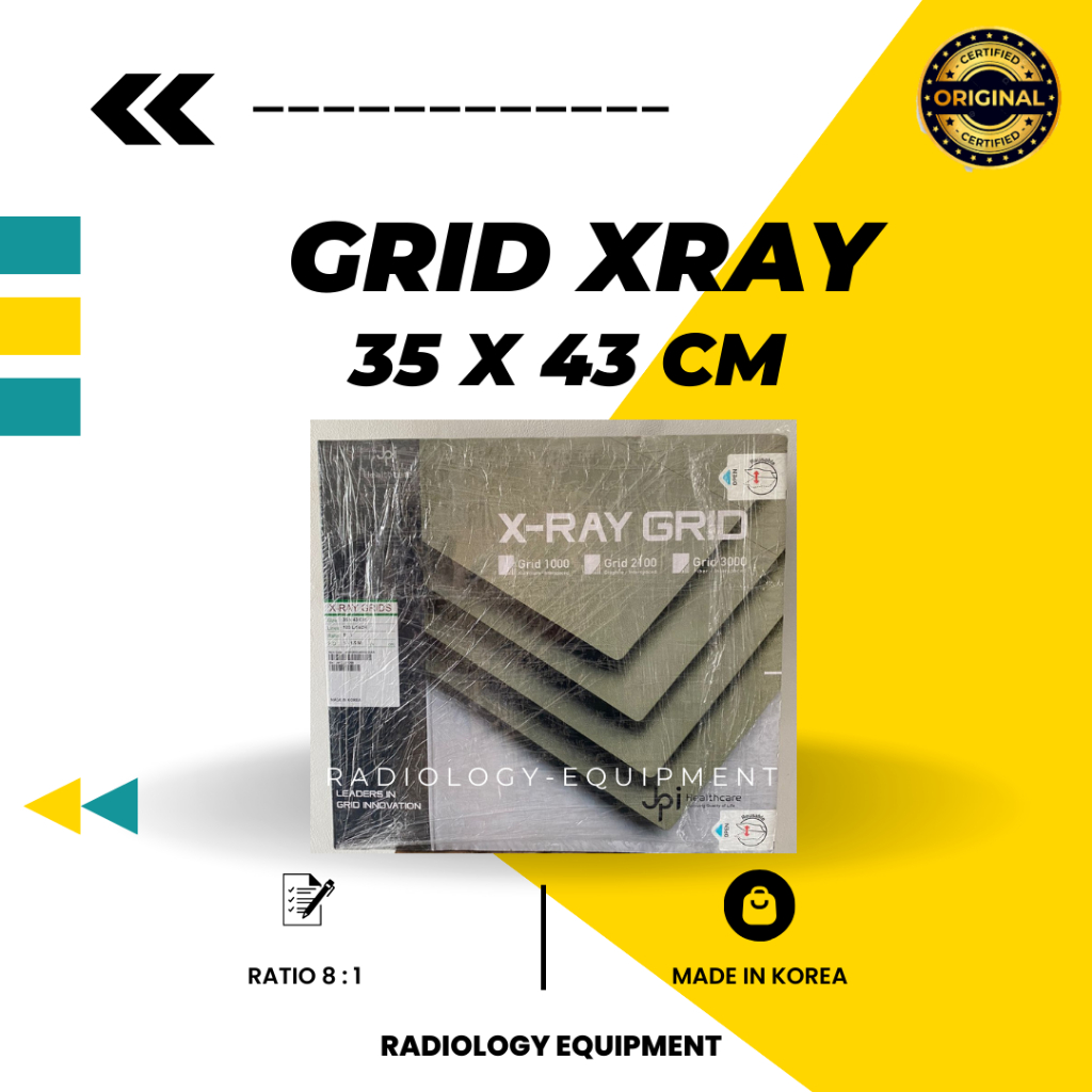GRID RADIOLOGI XRAY RONTGEN UKURAN 35 X 43 CM RATIO 8 : 1