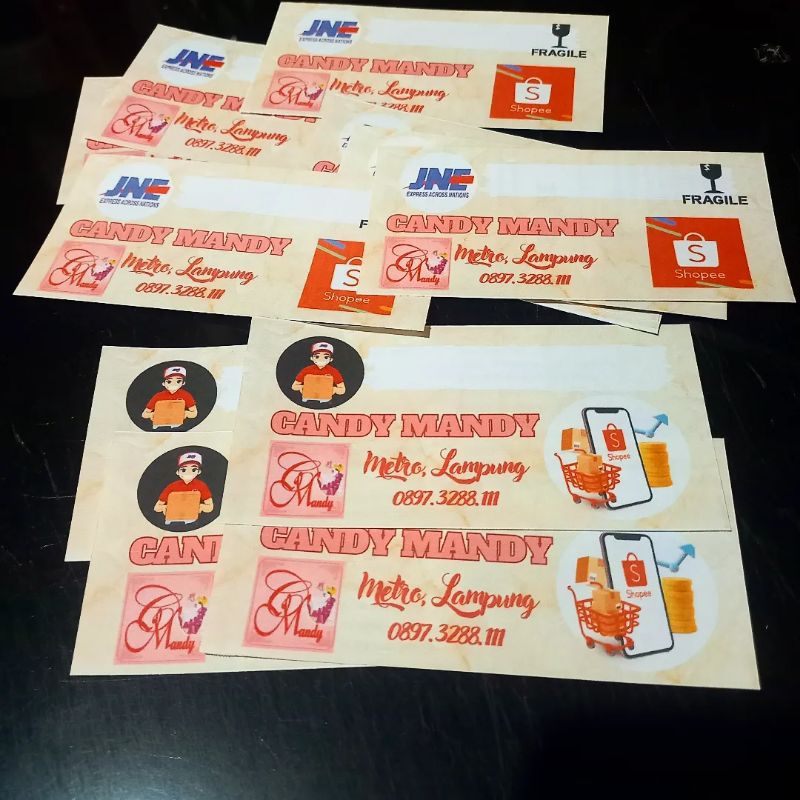 

Stiker Kirim Paket OS PO 7 Hari