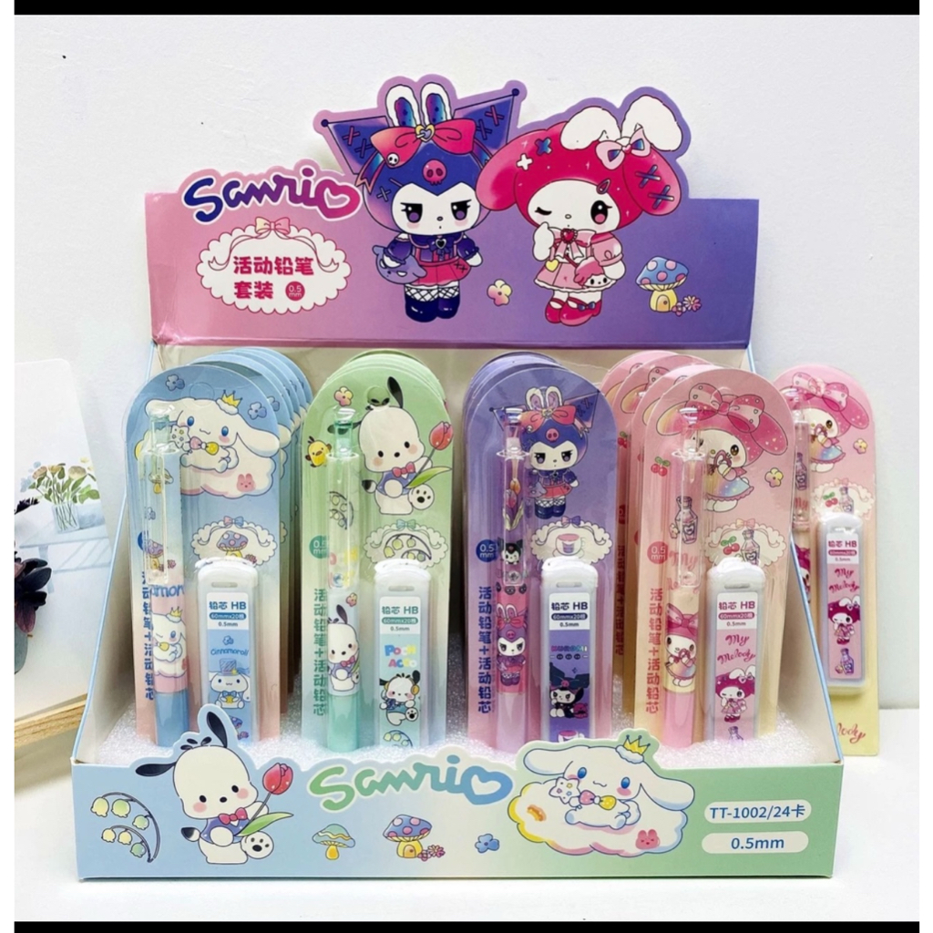 

pencil mekanik motif sanrio