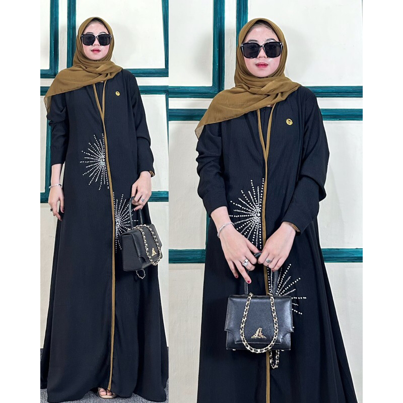 ABAYA BY ANS BUSANA / abaya wanita muslimah